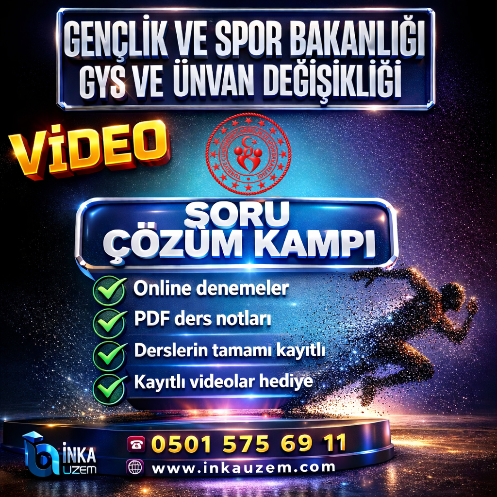 GSB SORU ÇÖZÜM KAMPI