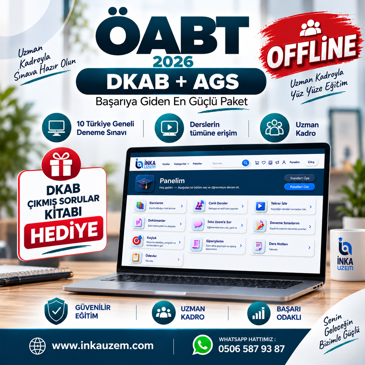 2026 DKAB ÖABT + AGS EĞİTİM PAKETİ