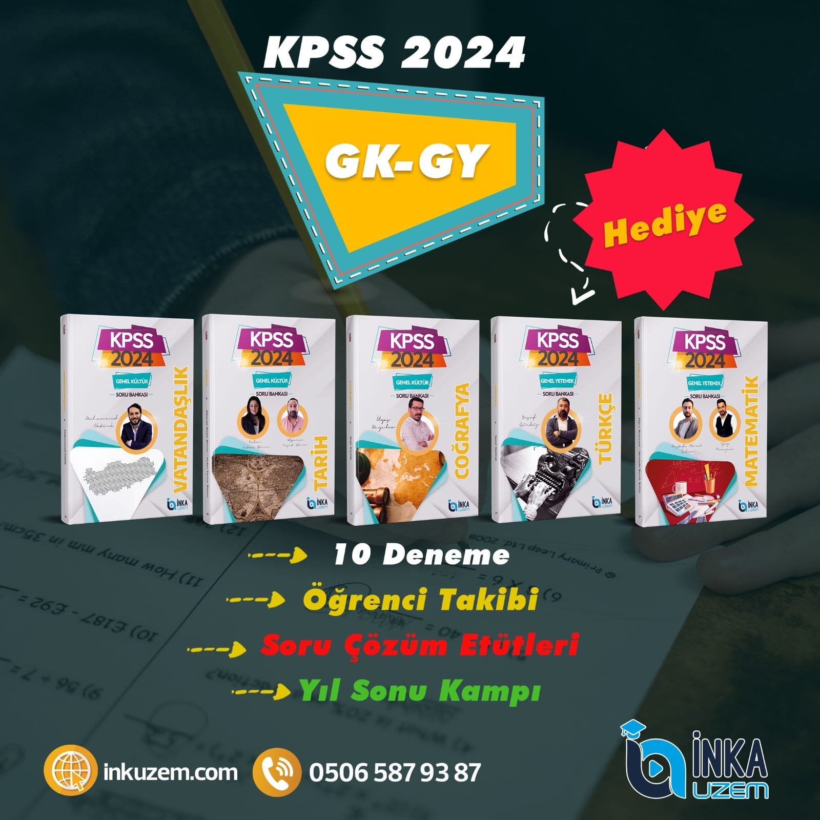 2024 KPSS GK/GY EĞİTİM PAKETİ